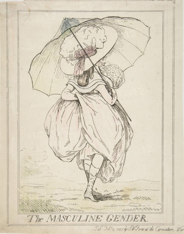 The Masculine Gender, February 2, 1787.