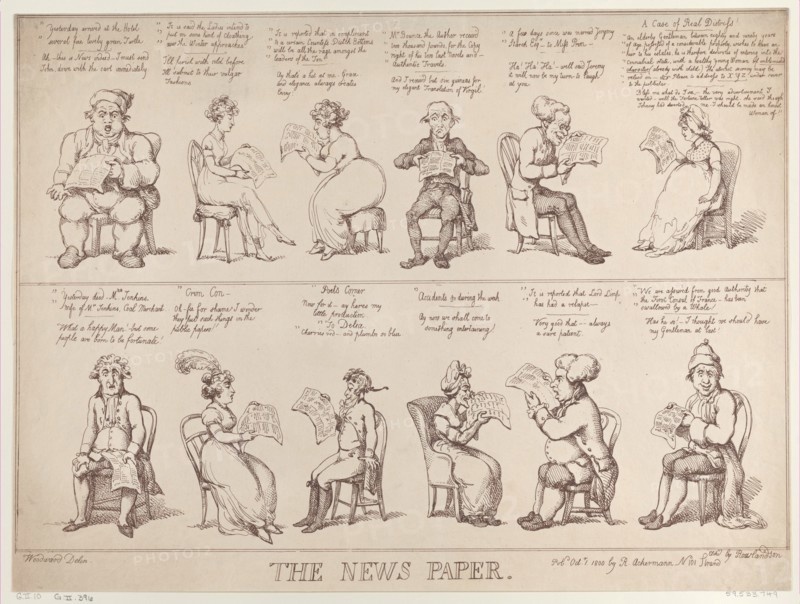 The News Paper, October 1, 1808.