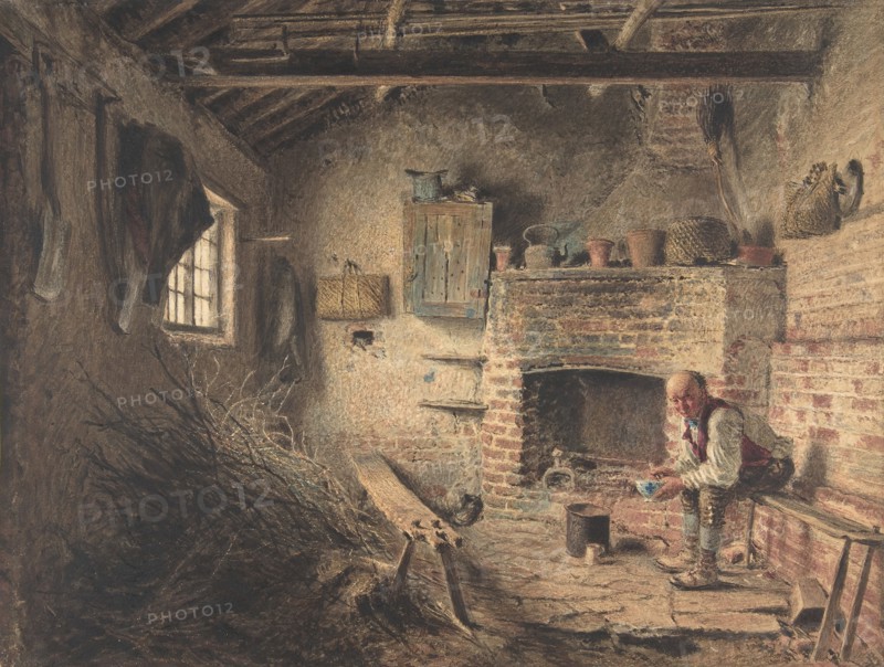 The Woodcutter's Breakfast (The Faggot Gatherer's Meal), ca. 1832-34 (?).