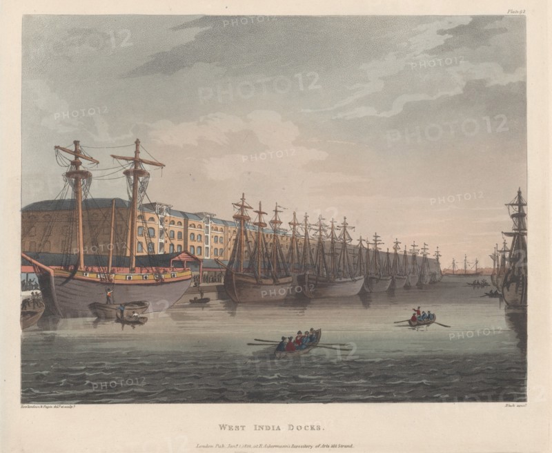 West India Docks, January 1, 1810.