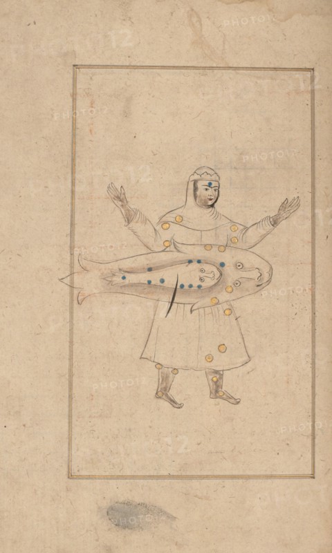 Kitab suwar al-kawakib al-thabita (Book of the Images of the Fixed Stars) of al-Sufi, 18th century.