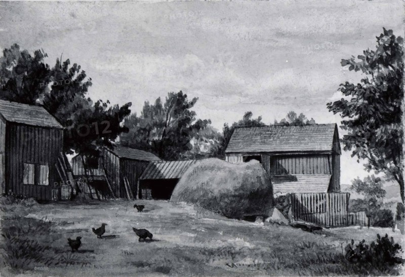 Farm Scene, second half 19th century.