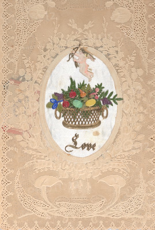 Valentine, ca. 1850.