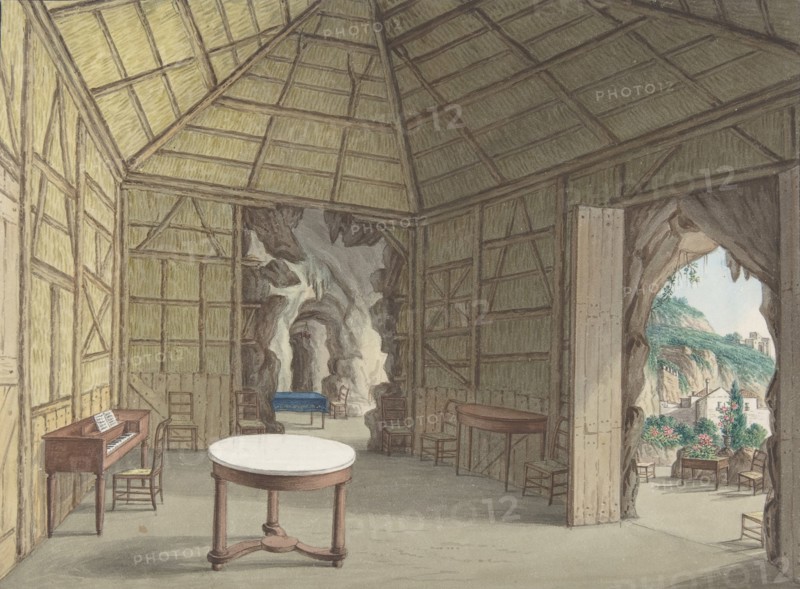 Dining Room, Villa Barbaja, Naples, 1800-1870.