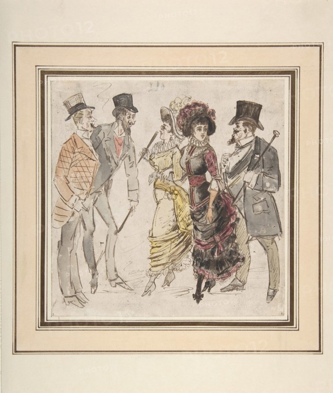 Designs for Costumes, 1875-80.