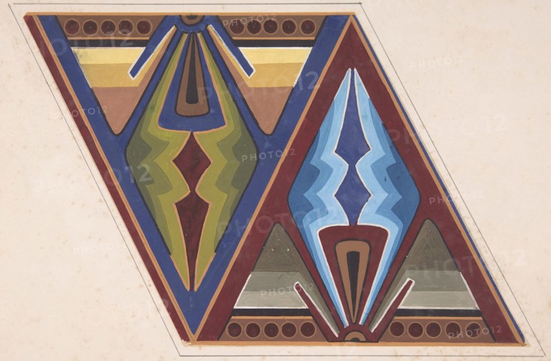 Design drawing, ca. 1883, based on earlier design.
