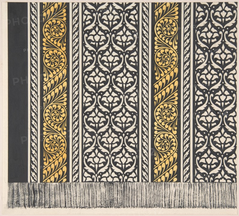 Design drawing, ca. 1883, based on earlier design.