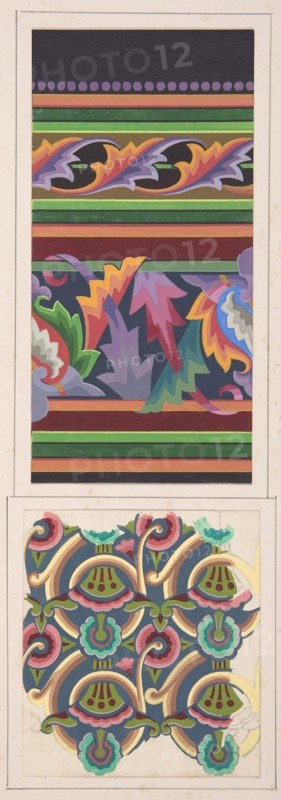 Design drawing, ca. 1883, based on earlier design.