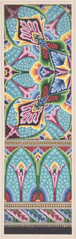 Design drawing, ca. 1883, based on earlier design.