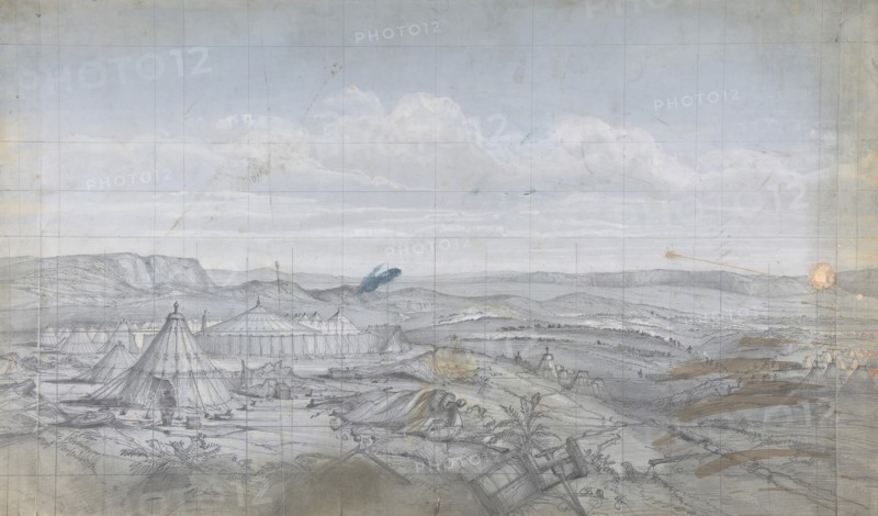 Design for a Stage Set at the Opéra, Paris, 1830-90.