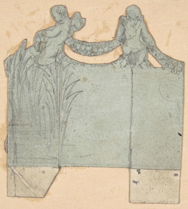 Design for a Stage Set at the Opéra, Paris, 1828-90.