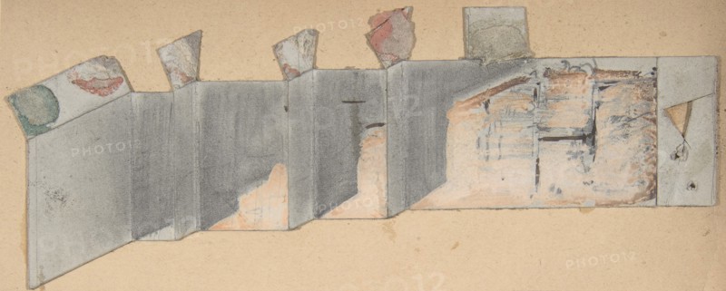 Design for a Stage Set at the Opéra, Paris, 1830-90.