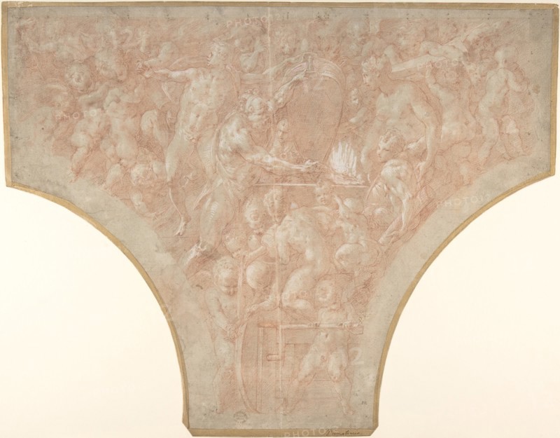 Vulcan Forging the Darts of Cupid, 1552-56.