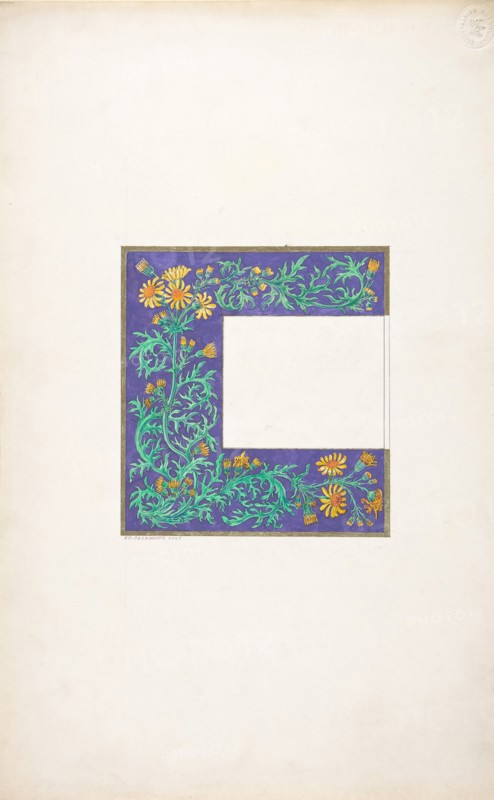 Decorated Border, 1830-62.