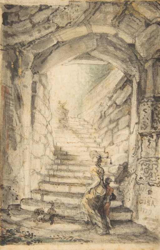 L'Escalier (The Curving Stair), 1778-79.