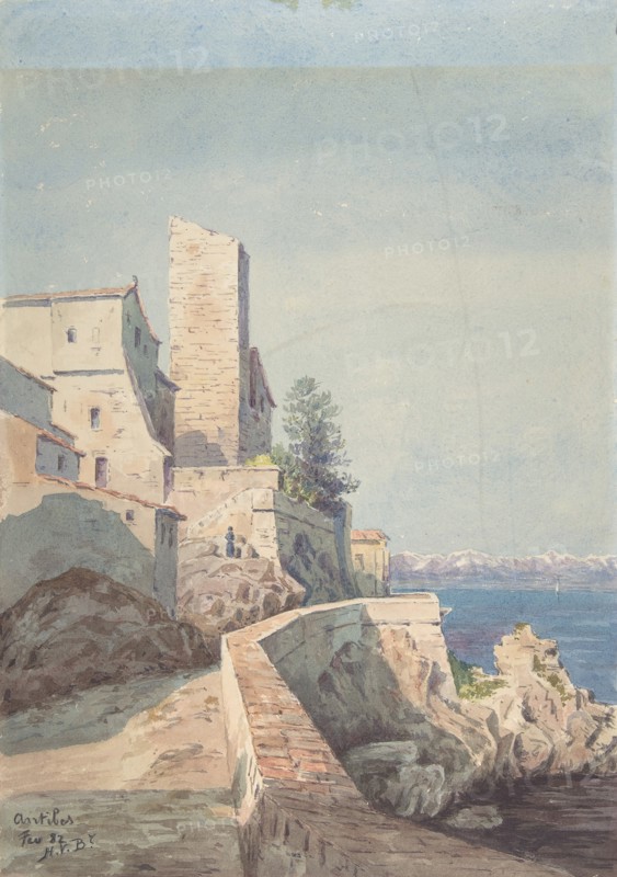 Antibes, 1882.
