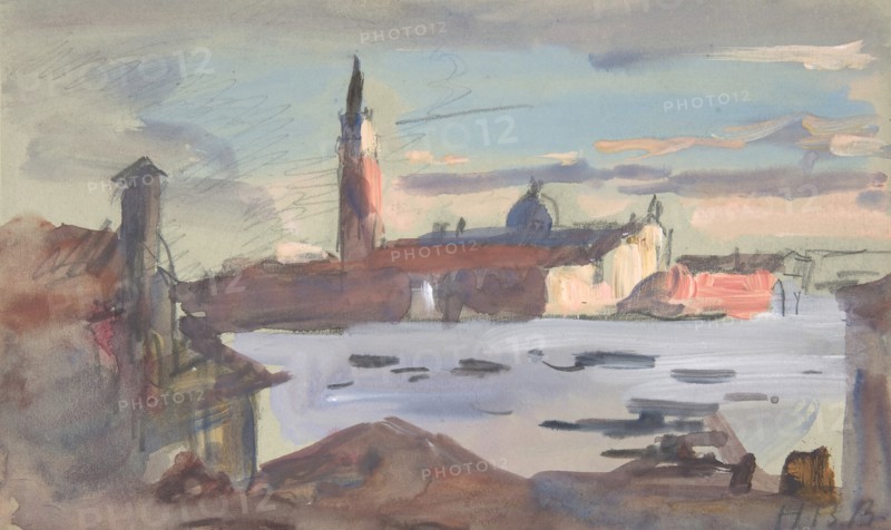 San Giorgio Maggiore, Venice, 1840-1906.
