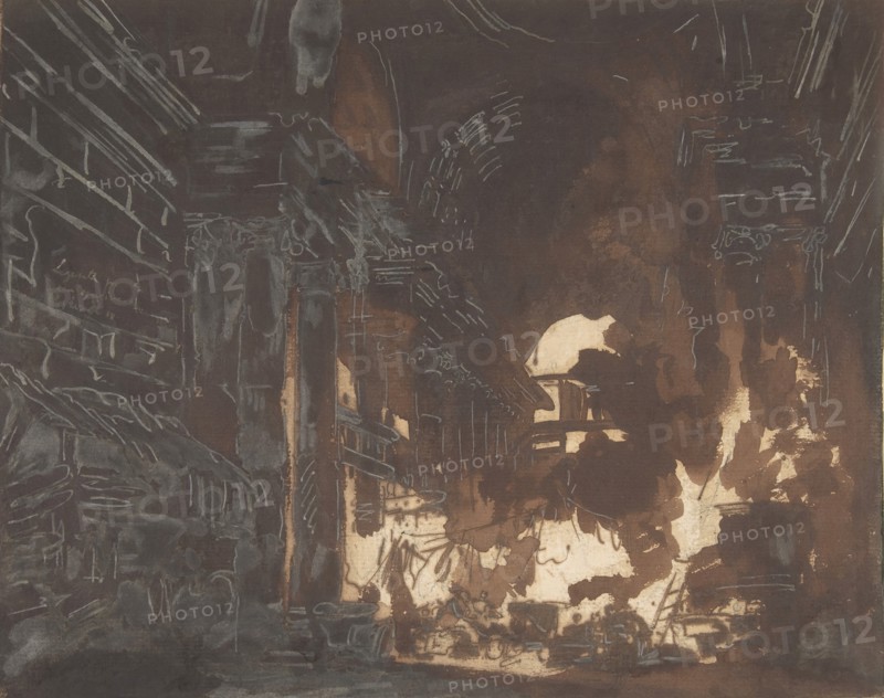 Washerwomen in a Ruined Gallery, ca. 1760.
