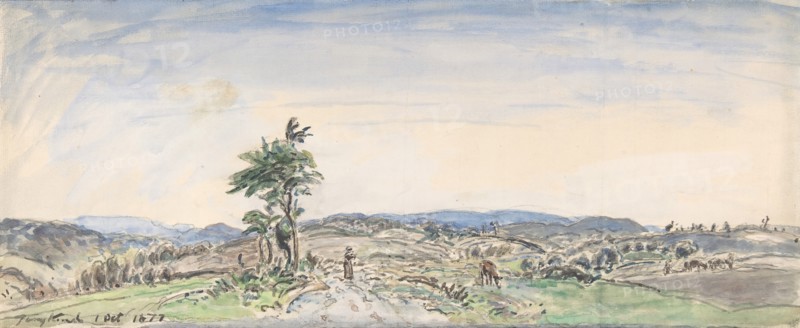 Landscape, 1877.