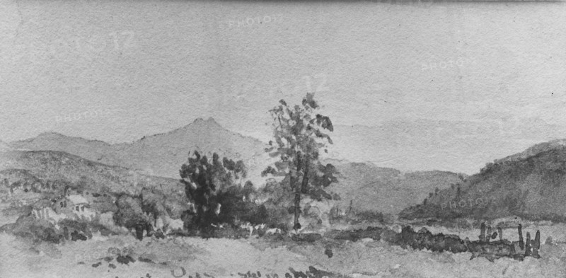 Three Views, No. 1: Mount Washington from Shelburn, New Hampshire, .