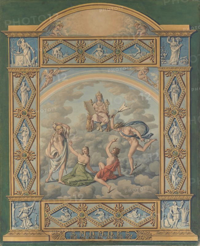 Weekly Calendar, 1822.