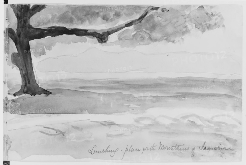 Landscape with Mountains of Samaria, 1904 (from Sketchbook), 1904.