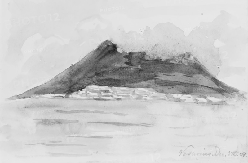 Vesuvius, 1904.