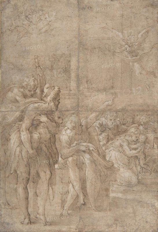 The Adoration of the Shepherds, 1524-27.