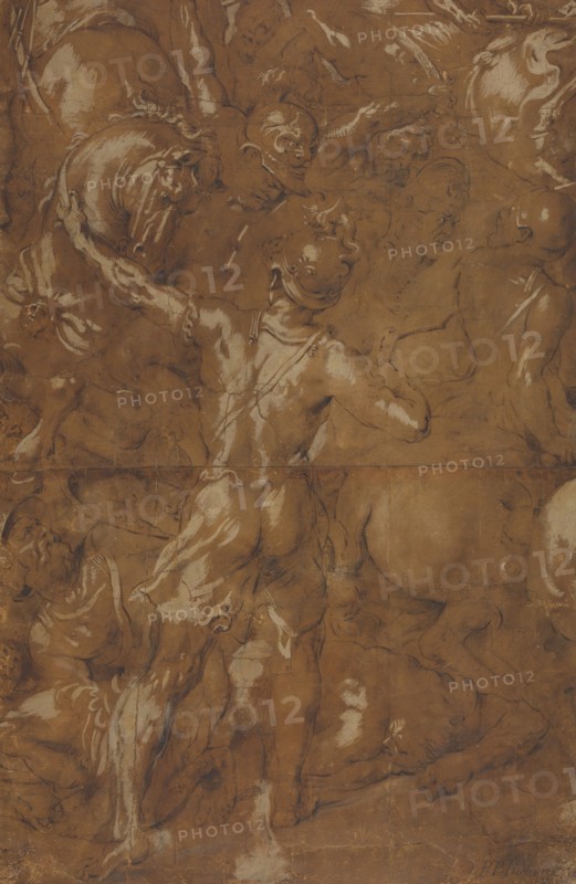 Battle Scene, n.d..