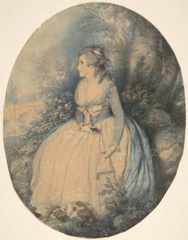 Mrs. Robinson as Perdita, ca. 1779.