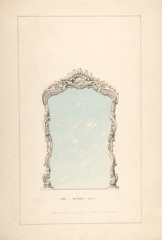 Pier Glasses, 1850-1904.