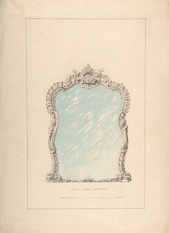Pier Glasses, 1850-1904.