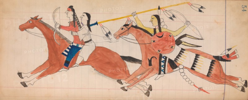 Maffet Ledger: Drawing, ca. 1874-81.