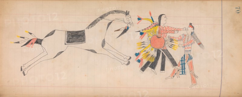 Maffet Ledger: Drawing, ca. 1874-81.