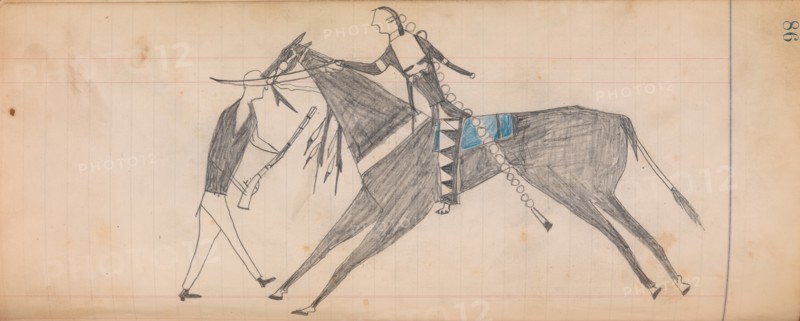 Maffet Ledger: Drawing, ca. 1874-81.
