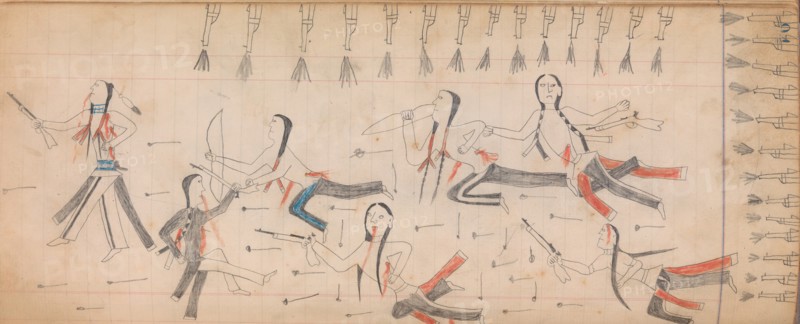 Maffet Ledger: Drawing, ca. 1874-81.