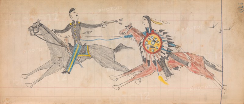 Maffet Ledger: Drawing, ca. 1874-81.