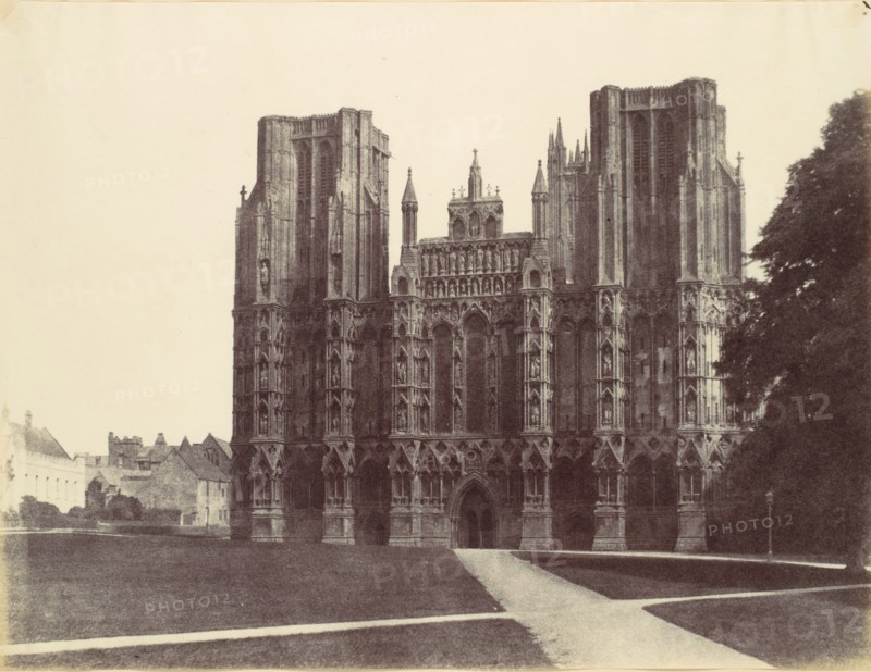 West Front, Wells, 1857.