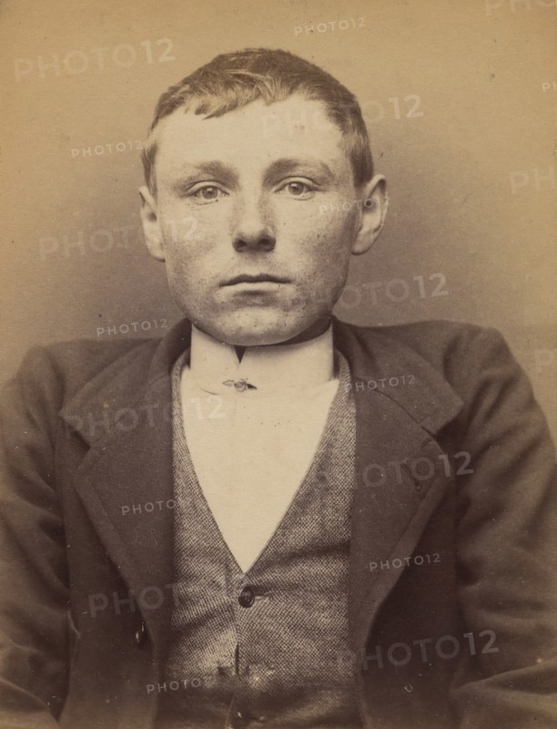Bellemans. Eugène (ou Michel). 23 ans, né à Gand (Belgique). Tailleur d'habits. Anarchiste. 9/3/94., 1894.