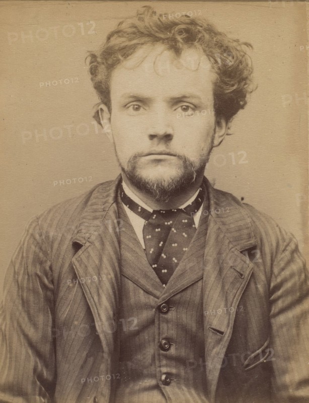 Favre. Pierre, Maurice. 29 ans, né le 30/11/64. Ciseleur. Anarchiste. 15/3/94., 1894.
