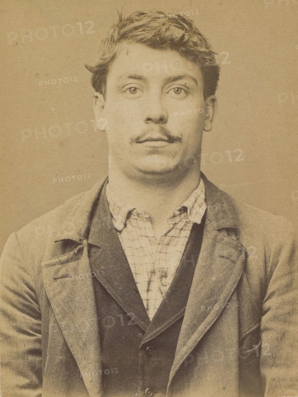 Mentenich. François, Joseph. 22 ans, né le 3/10/71 à Paris XIIe. ébéniste. Anarchiste. 2/7/94. , 1894.