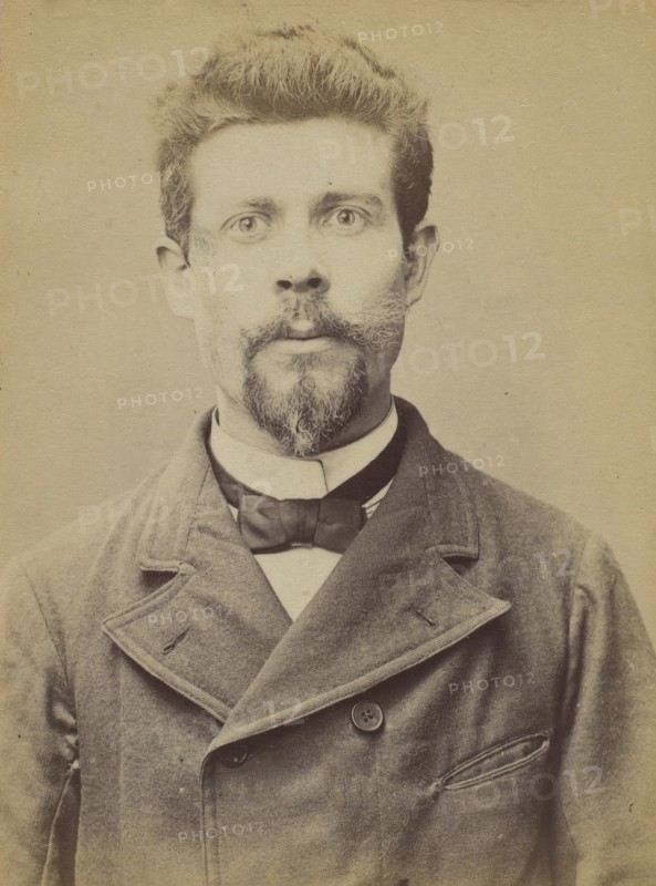 Grégoire. Alphonse. 27 ans, né à La Montagne (Loire-Inférieure). Mécanicien. Anarchiste. 2/7/94. , 1894.