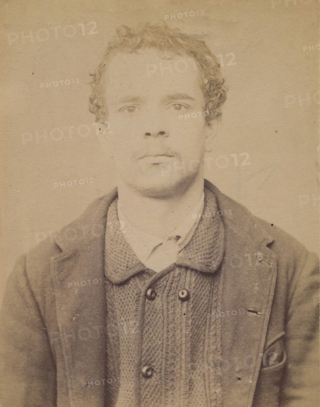 Garnier. Anatole, Auguste. 18 ans, né à Montereau (Seine & Marne). Orfèvre. Anarchiste. 1/3/94. , 1894.