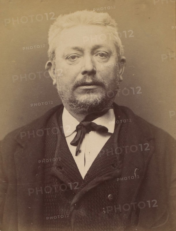 Oudin. Clovis. 49 ans, né à Saint-Hilaire (Marne). Mécanicien. Anarchiste. 2/3/94., 1894.