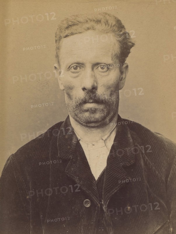 Pourry. François, Nicolas. 58 ans, né à Ars-sur-Moselle (Alsace-Lorraine). Ajusteur. Anarchiste. 3/7/94. , 1894.