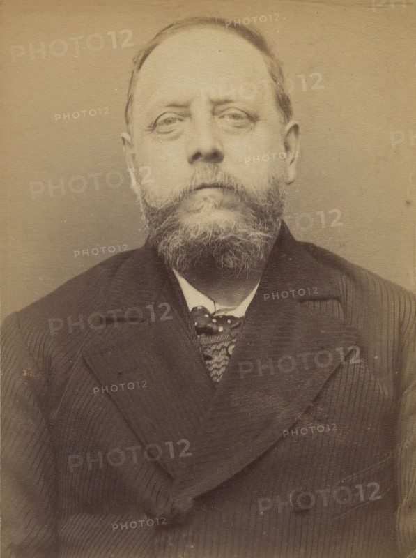 Berard. Adolphe. 52 ans, né le 26/9/41 à Paris Ve. ébéniste. Anarchiste. 16/3/94., 1894.