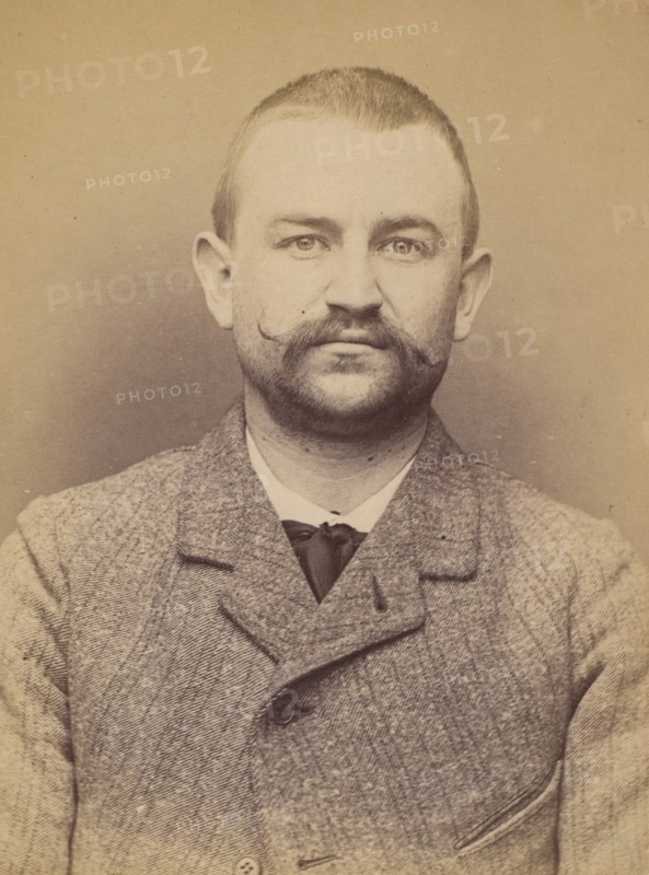 Rey. Claude. 23 ans, né le 24/5/70 au Creusot (Saone & Loire). ébéniste. Anarchiste. 12/3/94. , 1894.