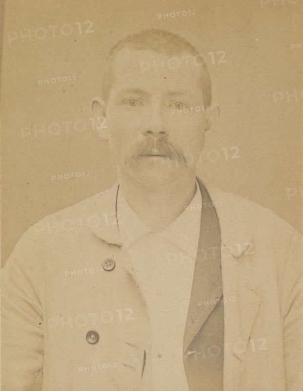 Mangin. Edmond, émile. 33 ans, né le 19/3/61 à Senon (Meuse). Cimentier. Anarchiste. 8/7/94. , 1894.