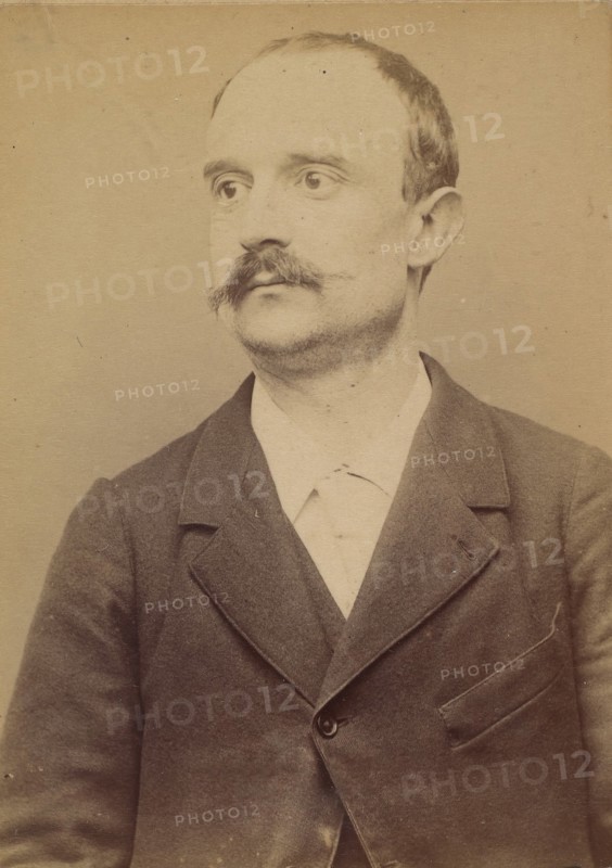 Mouette. Charles. 32 ans, né à Paris Ile. Peintre en bâtiment. Association de malfaiteurs. 20/3/94. , 1894.