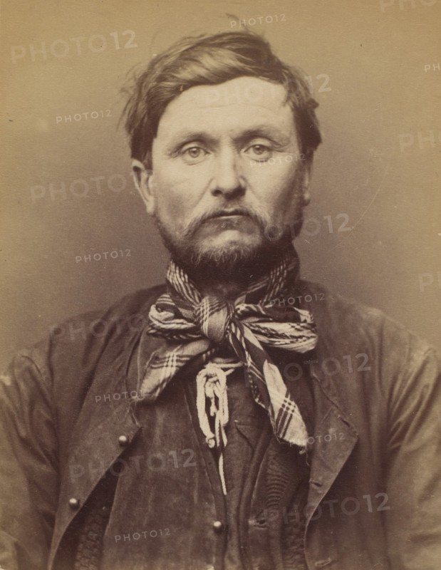 Roobin. Joseph. 40 ans, né à Bourgneuf (Loire-Inférieure). Terrassier. Anarchiste. 2/3/94, 1894.